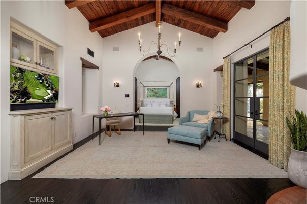Chandelier, Interior, Wooden Beams, Wooden Ceilings, Wood Texture Flooring