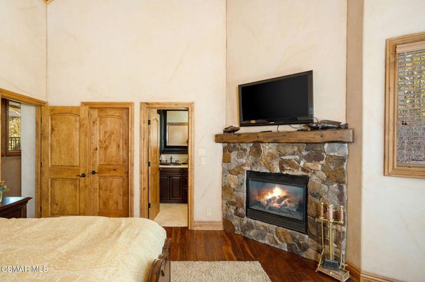 Fireplace, Interior, Wood Texture Flooring