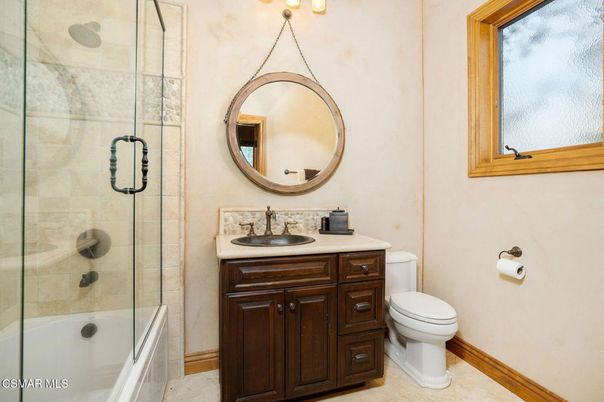 Bathroom, Glass Shower, Interior
