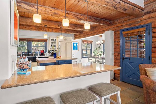 Interior, Kitchen, Pendant Lights, Wooden Beams, Wooden Ceilings
