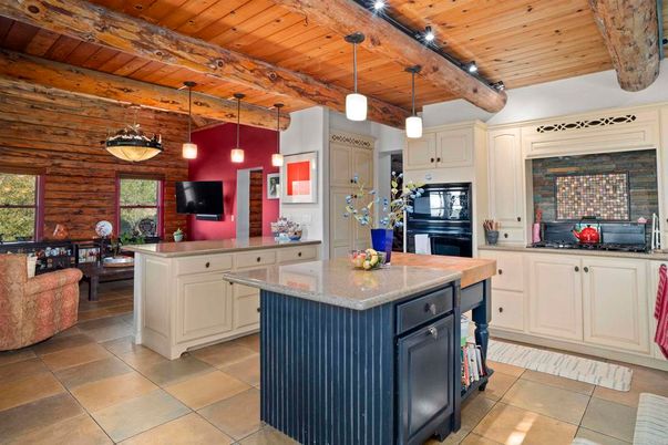 Interior, Kitchen, Pendant Lights, Wooden Beams, Wooden Ceilings