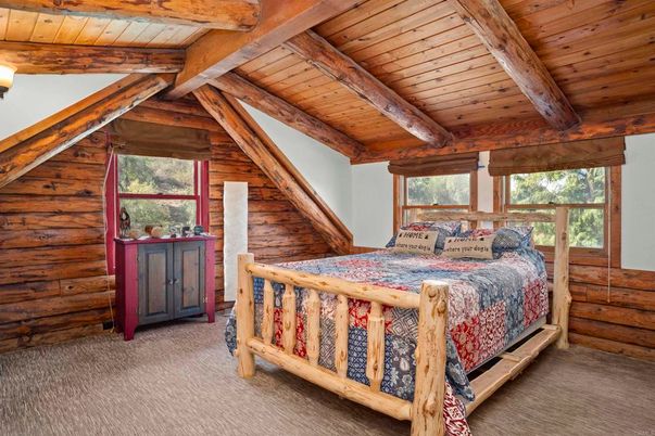 Bedroom, Interior, Wooden Beams, Wooden Ceilings, Wooden Walls
