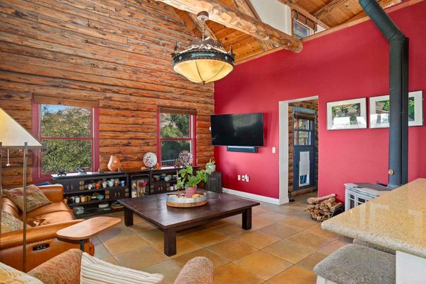 Interior, Living room, Wooden Beams, Wooden Ceilings, Wooden Walls