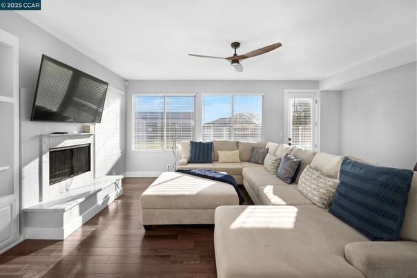 Fireplace, Interior, Living room, Wood Texture Flooring