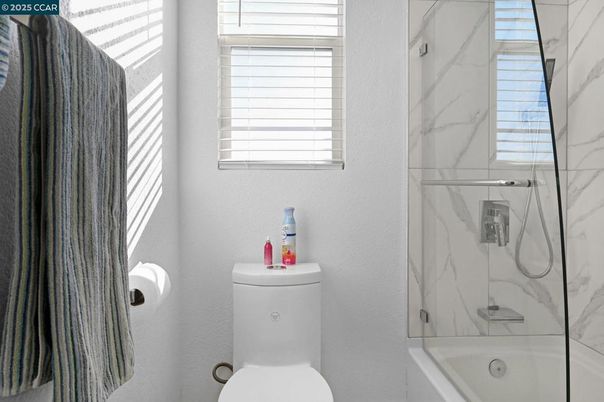 Bathroom, Glass Shower, Interior, Marble Walls