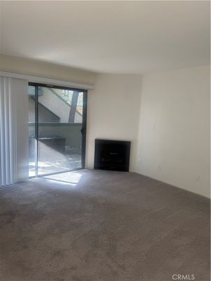 Empty room, Fireplace, Interior