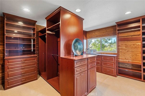 Interior, Recessed Lighting, Walk-in Closets, Wooden Walls