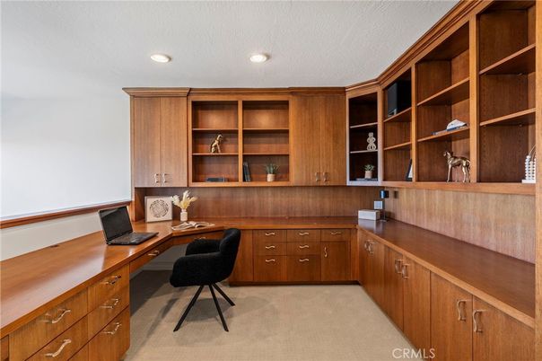 Home Office, Interior, Recessed Lighting