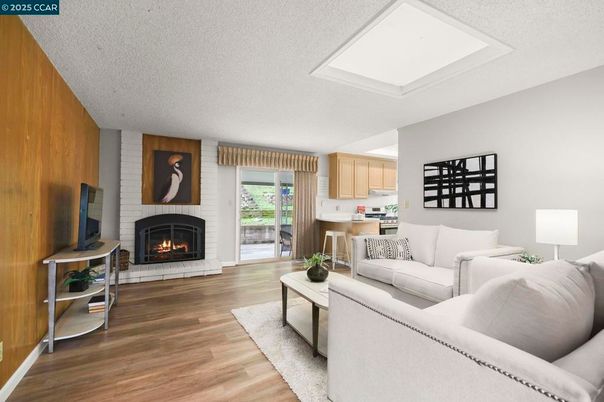 Fireplace, Interior, Living room, Wood Texture Flooring, Wooden Walls