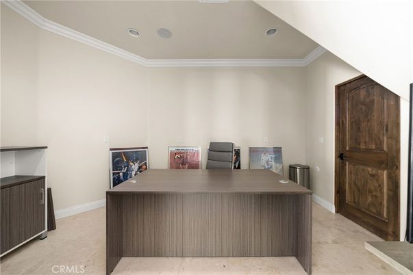 Home Office, Interior, Recessed Lighting