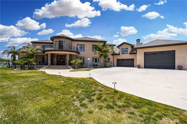 Attached, Backyard, Exterior, Facade, Mediterranean