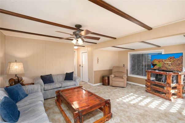 Interior, Living room, Wooden Beams