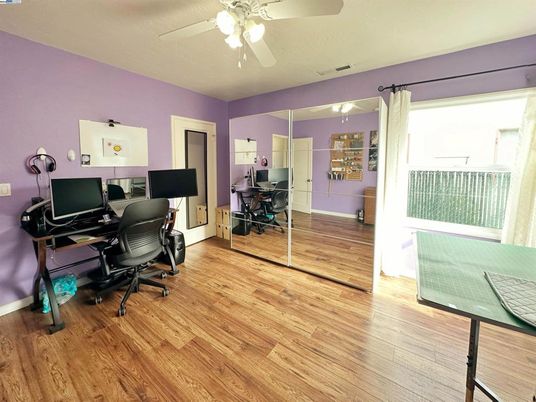 Home Office, Interior, Wood Texture Flooring