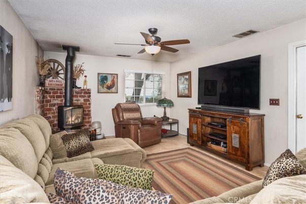 Fireplace, Interior, Living room, Stone Walls