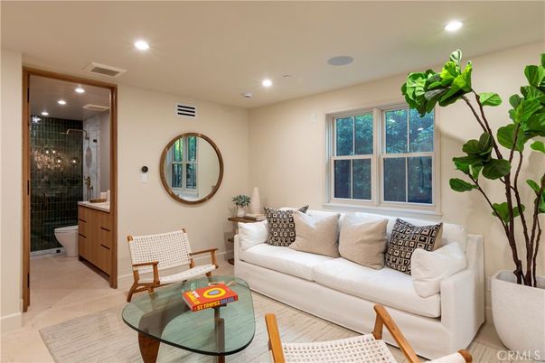 Bathroom, Glass Shower, Interior, Living room, Recessed Lighting