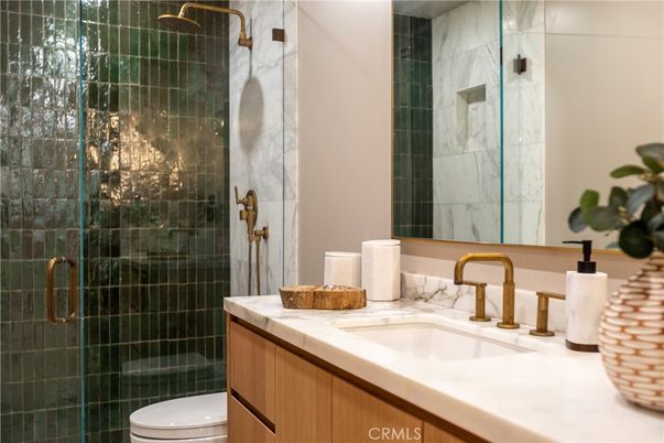 Bathroom, Glass Shower, Interior