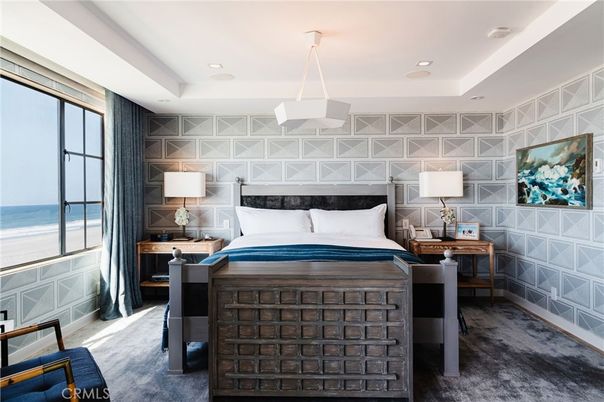 Bedroom, Interior, Pendant Lights, Recessed Lighting, Water