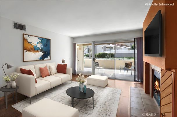 Fireplace, Interior, Living room, Wood Texture Flooring