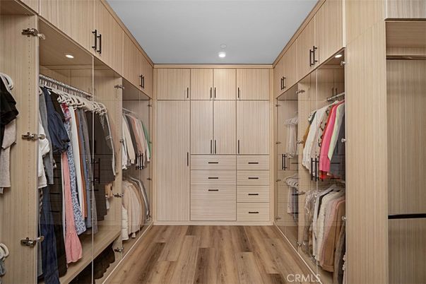 Interior, Recessed Lighting, Walk-in Closets, Wood Texture Flooring