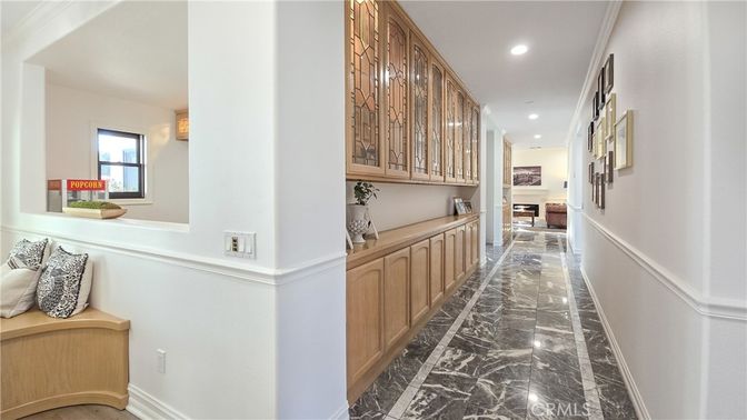 Interior, Marble, Recessed Lighting