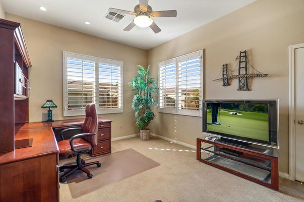 Home Office, Interior, Recessed Lighting