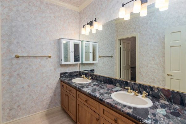 Bathroom, Dual Sink Vanities, Interior, Tile Countertops