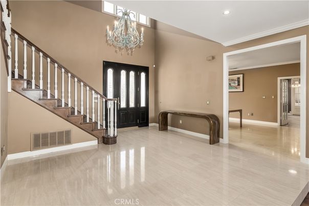 Chandelier, Interior, Recessed Lighting