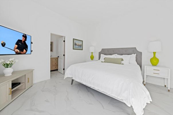 Bedroom, Interior, Marble