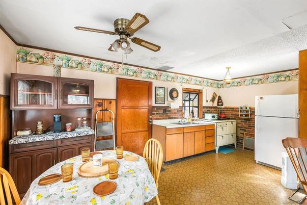 Dining room, Interior, Kitchen