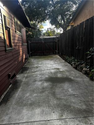 Backyard, Exterior