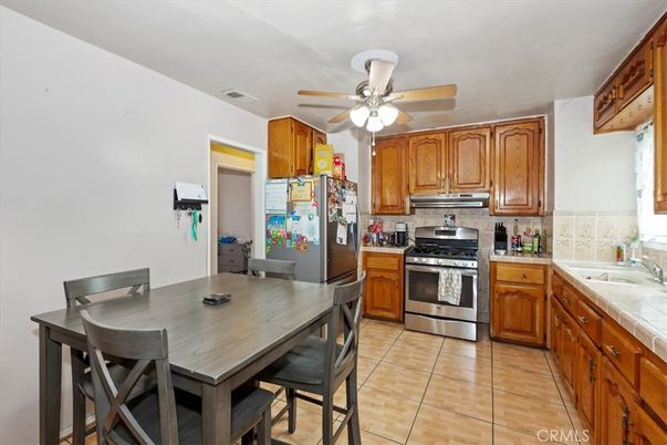 Dining room, Interior, Kitchen, Tile Countertops