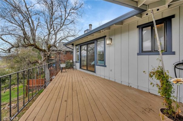 Exterior, Wood Texture Flooring
