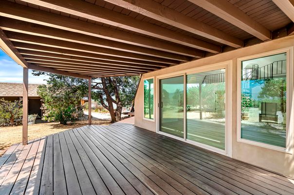 Exterior, Wood Texture Flooring