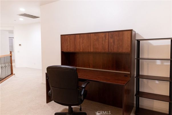 Home Office, Interior, Recessed Lighting