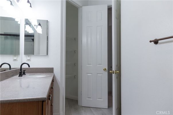 Bathroom, Dual Sink Vanities, Interior, Wood Texture Flooring