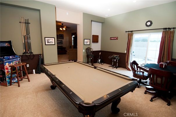 Billiard Table, Game Room, Interior