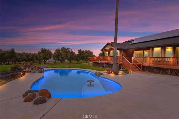 Exterior, Pool, Solar Panels