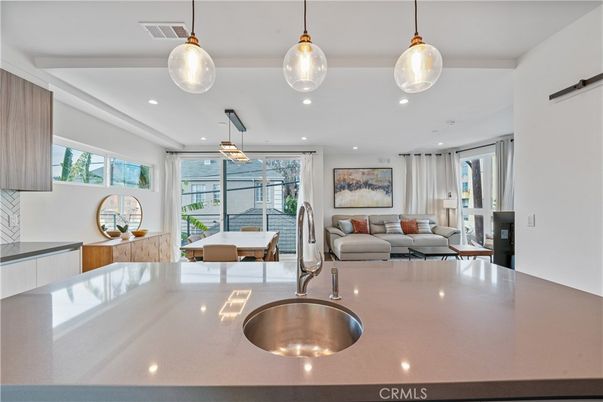 Dining room, Interior, Kitchen, Living room, Pendant Lights, Recessed Lighting