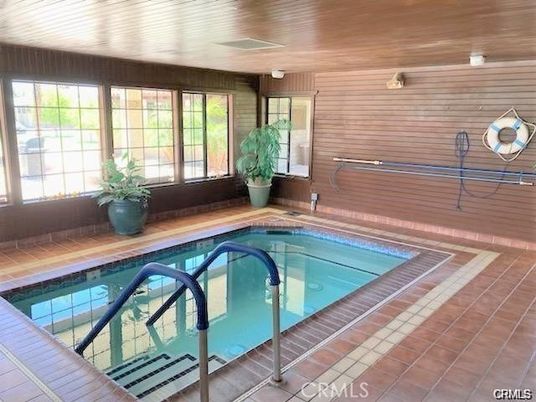 Interior, Pool, Wooden Ceilings, Wooden Walls