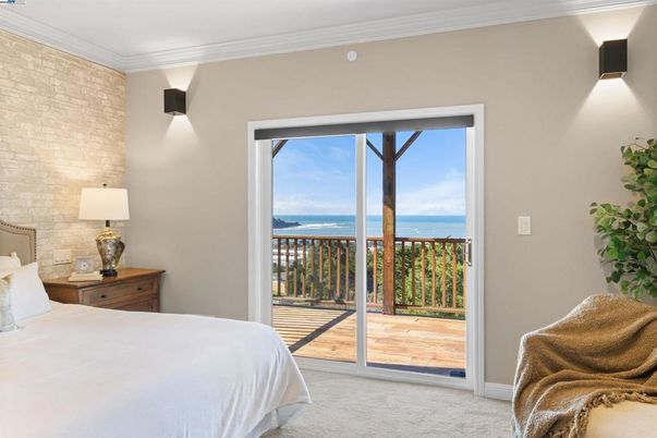 Bedroom, Interior, Stone Walls, Water