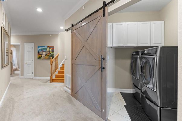 Interior, Recessed Lighting, Washer