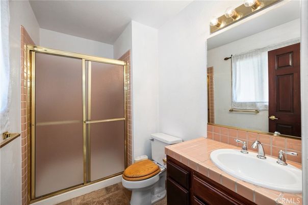 Bathroom, Glass Shower, Interior, Tile Countertops