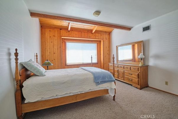 Bedroom, Interior, Wooden Beams, Wooden Ceilings, Wooden Walls
