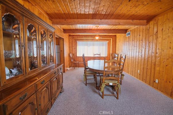Dining room, Interior, Wooden Beams, Wooden Ceilings, Wooden Walls