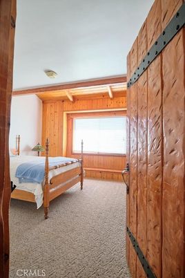 Bedroom, Interior, Wooden Walls