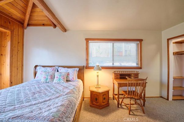 Bedroom, Home Office, Interior, Wooden Beams, Wooden Ceilings