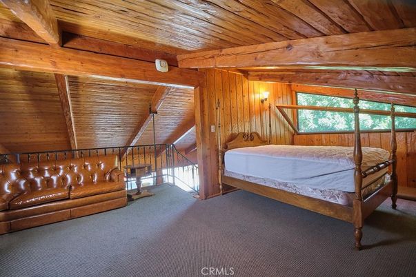 Bedroom, Interior, Wooden Beams, Wooden Ceilings, Wooden Walls