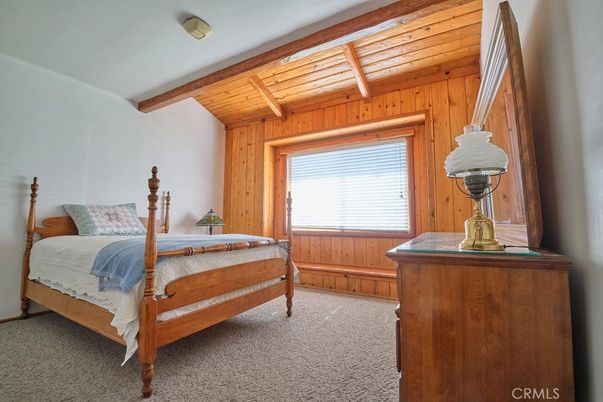 Bedroom, Interior, Wooden Beams, Wooden Ceilings, Wooden Walls