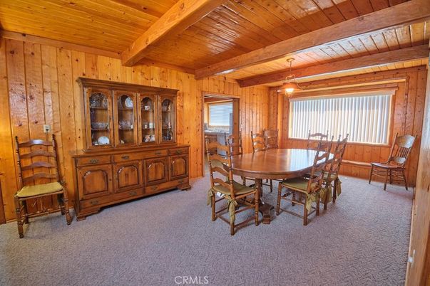 Dining room, Interior, Wooden Beams, Wooden Ceilings, Wooden Walls