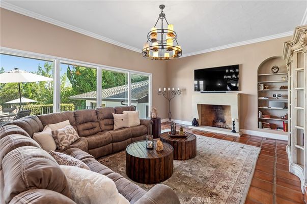 Fireplace, Interior, Living room, Pendant Lights